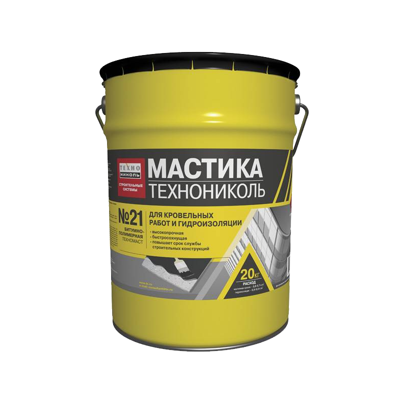 Мастика Shinglas ТехноНИКОЛЬ Техномаст №21 20 кг.