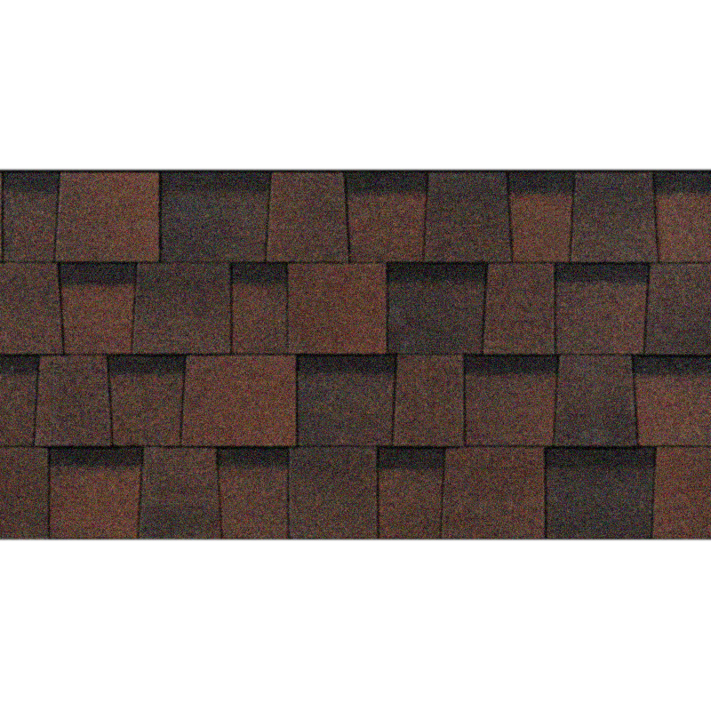 Гибкая черепица NoBrand Ламинированная Темно-коричневый 2,38 м²