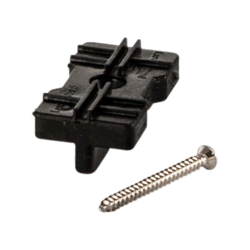 Монтажный набор NoBrand NATUR пластик (клипса + саморез) для террасной доски черный 100 шт.