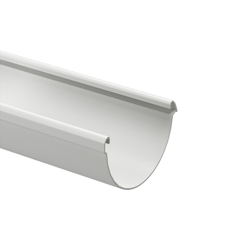 Желоб Docke LUX D141 Пломбир RAL9003 3000 мм