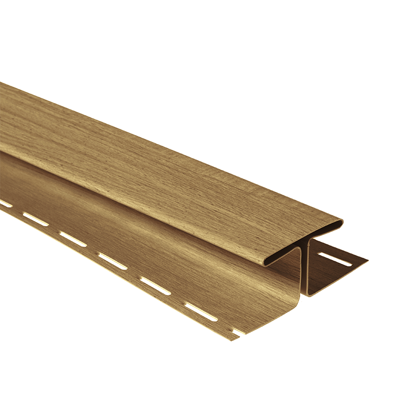 H-профиль Blockhouse Люкс BH-01 Альта-Профиль Каштан 3000 мм