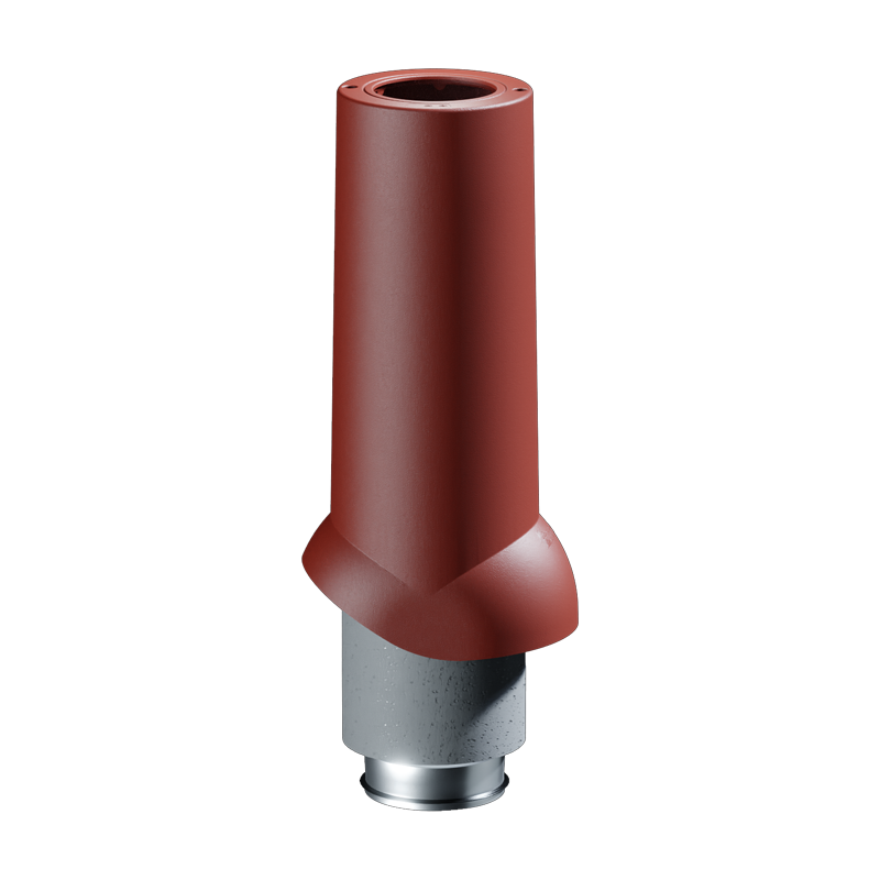 Труба вентвыхода Premium ИЗЛ-125/700 Docke RR29 Красный изолированная