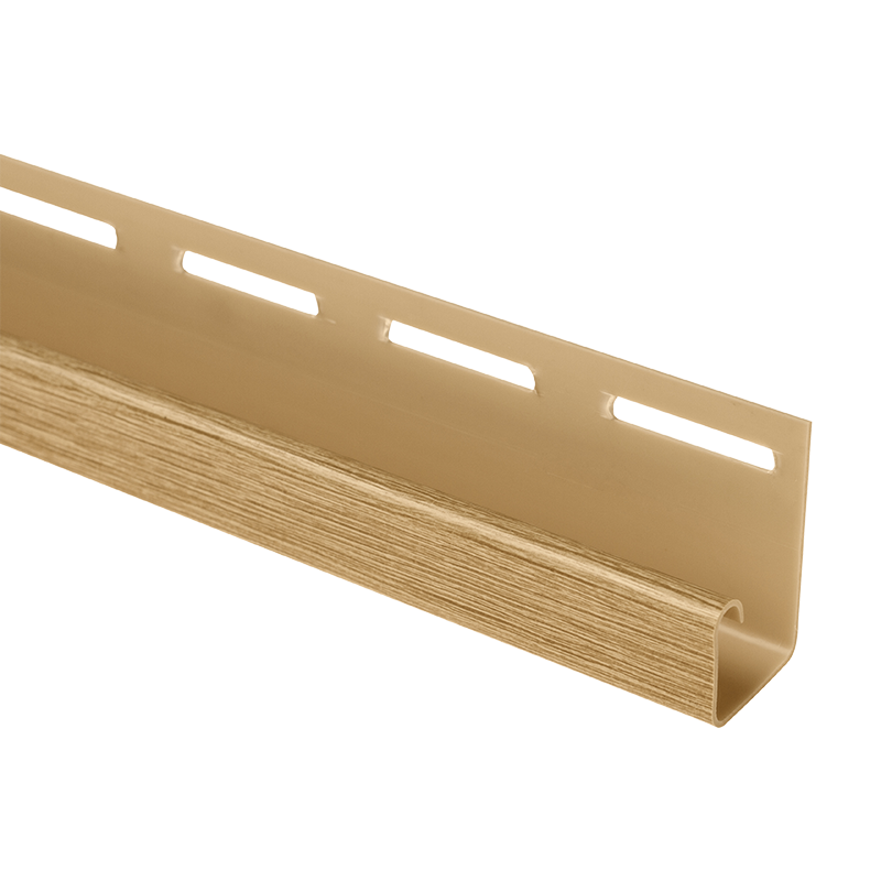 J-профиль Blockhouse Люкс BH-01 Альта-Профиль Каштан 3000 мм