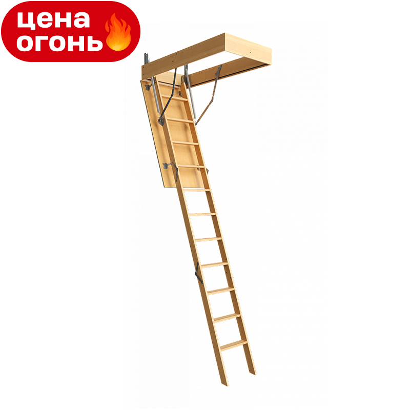 Лестница чердачная Docke DACHA 60x120x280