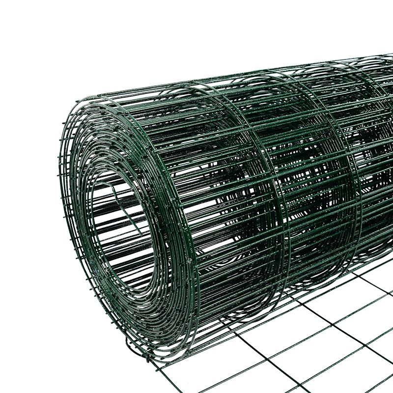 Сетка сварная Каскад Zn + ПВХ RAL6005 ячейка 75x100 1500 мм x 15 м