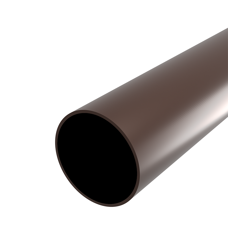 Труба водосточная NoBrand D85 Шоколадный RAL8019 3000 мм