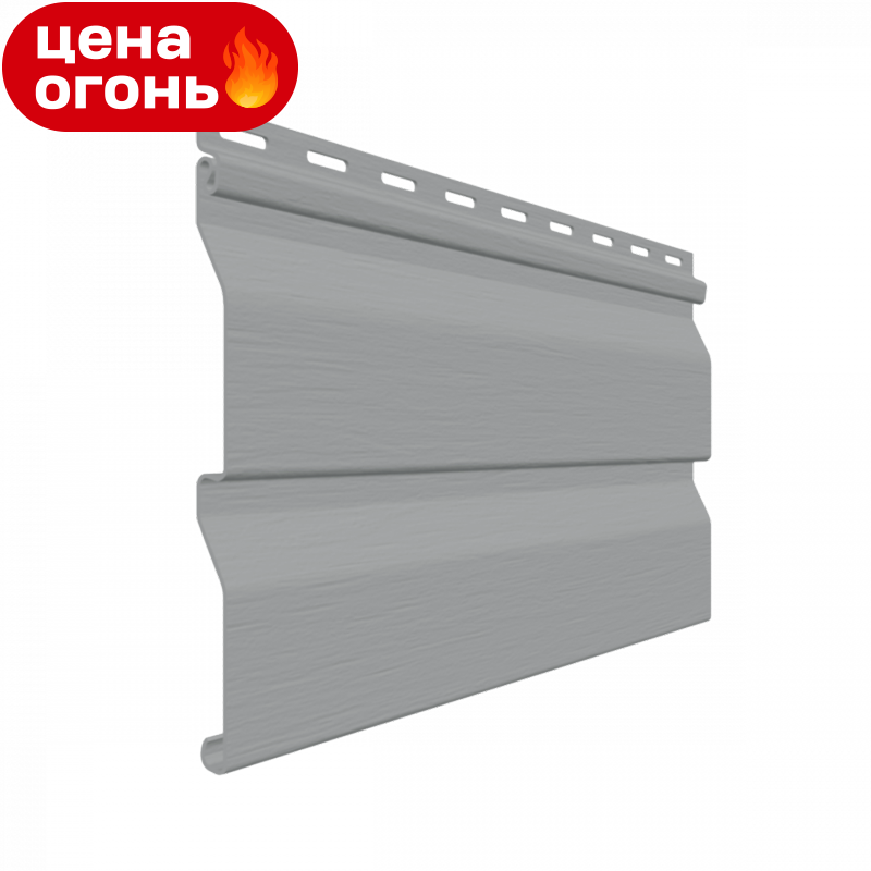 Сайдинг Grand Line XL Classic Серый 3600 мм