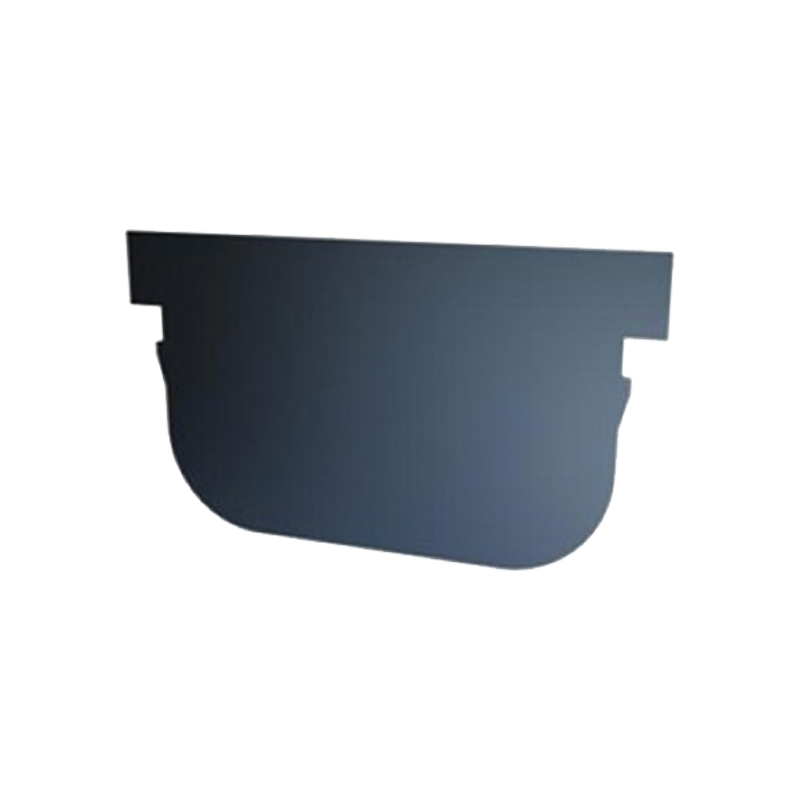 Заглушка к лотку пластиковому S'park DN100 торцевая 125 мм H70 6821-2 Standartpark Черный