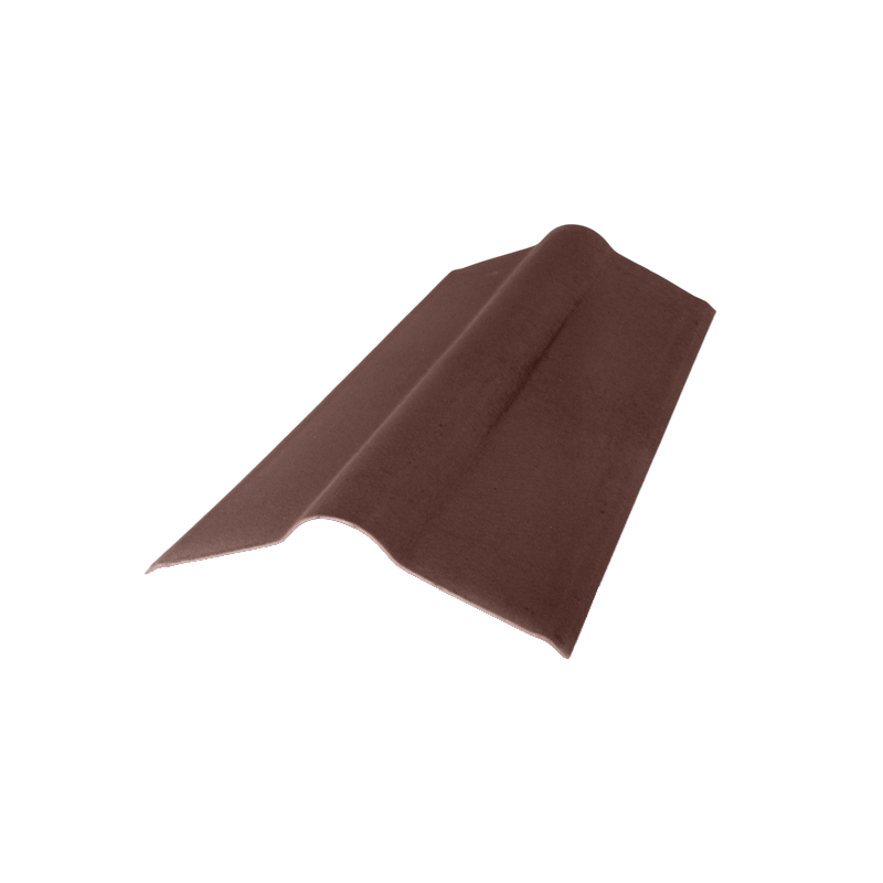 Конек Ондулин Смарт Коричневый 1000x500 мм