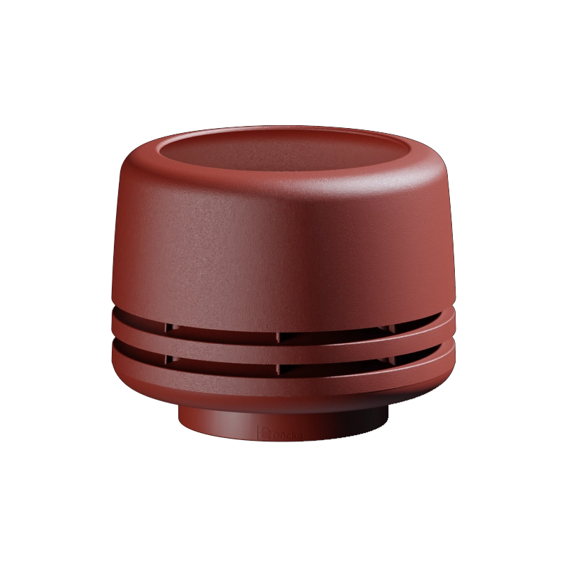 Колпак для трубы Ø110 Premium Docke RR29 Красный изолированный