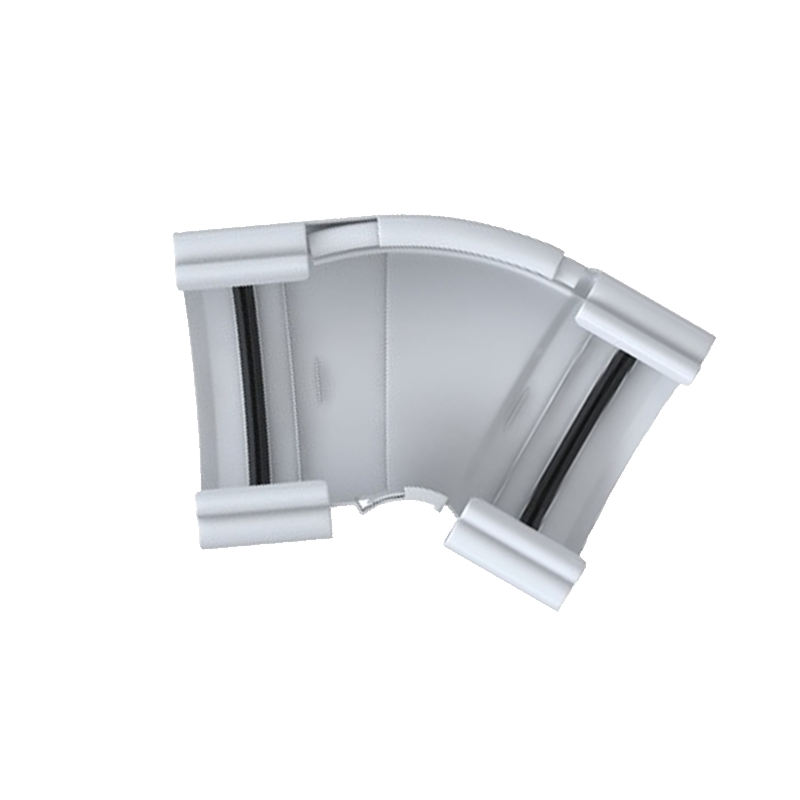 Угол желоба регулируемый 120° – 145° Альта-Профиль Элит D125 Белый