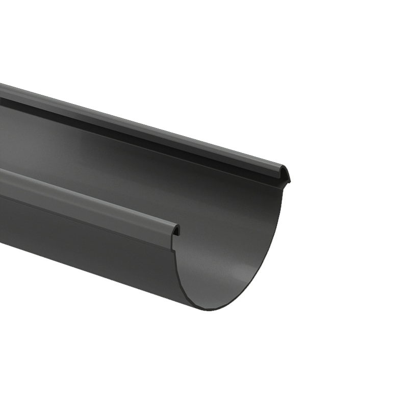 Желоб Docke LUX D141 Графит RAL7024 3000 мм