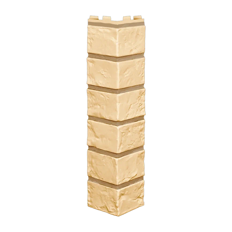 Внешний угол для фасадной панели ТехноНИКОЛЬ ОПТИМА Кирпич Песочный