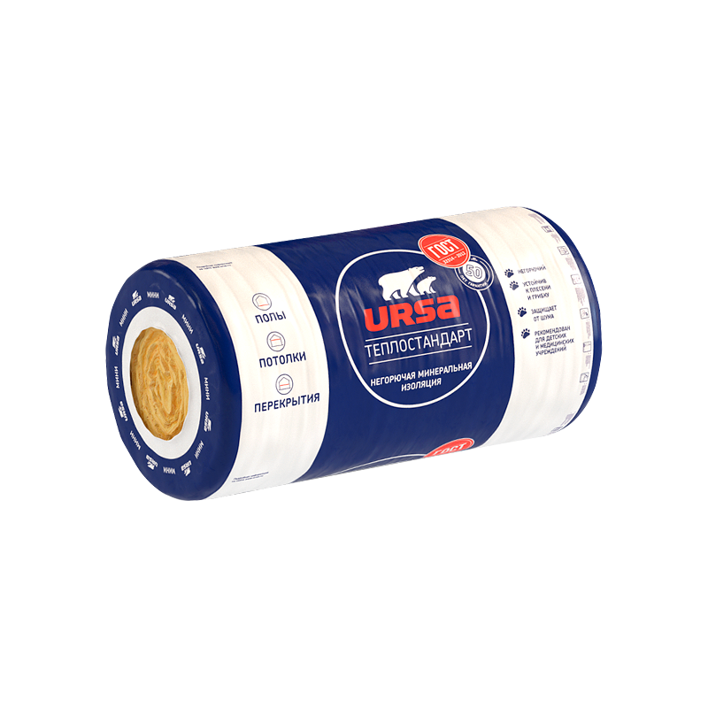 URSA GEO ТеплоСТАНДАРТ Мини рулон 6560x610 50 мм 2 шт.