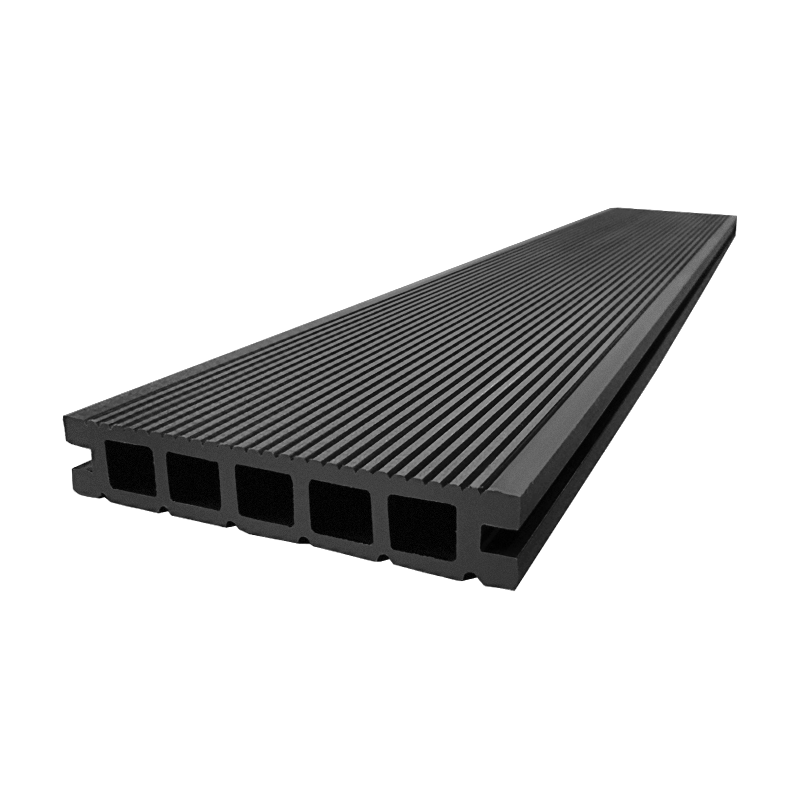 Террасная доска пустотелая Вечное Дерево Стандарт ДПК Антрацит, 3000x150x27 мм 2 шт.