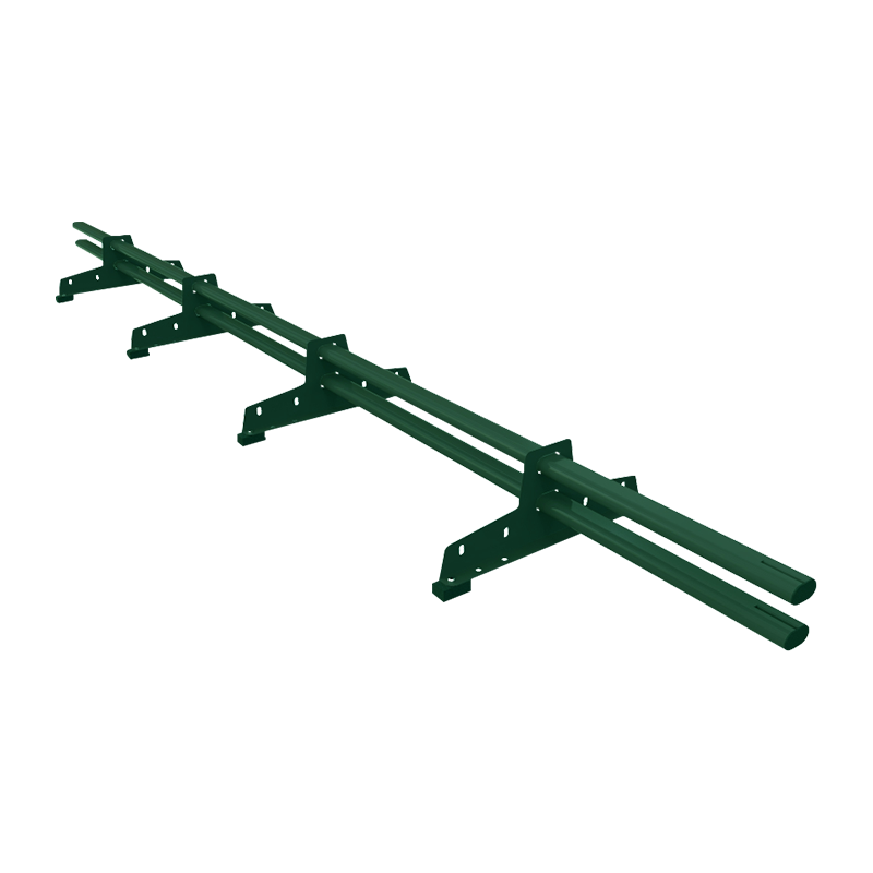 Снегозадержатель трубчатый D-Bork PREMIUM RAL6005 45x25 мм сечение овальное 3000 мм