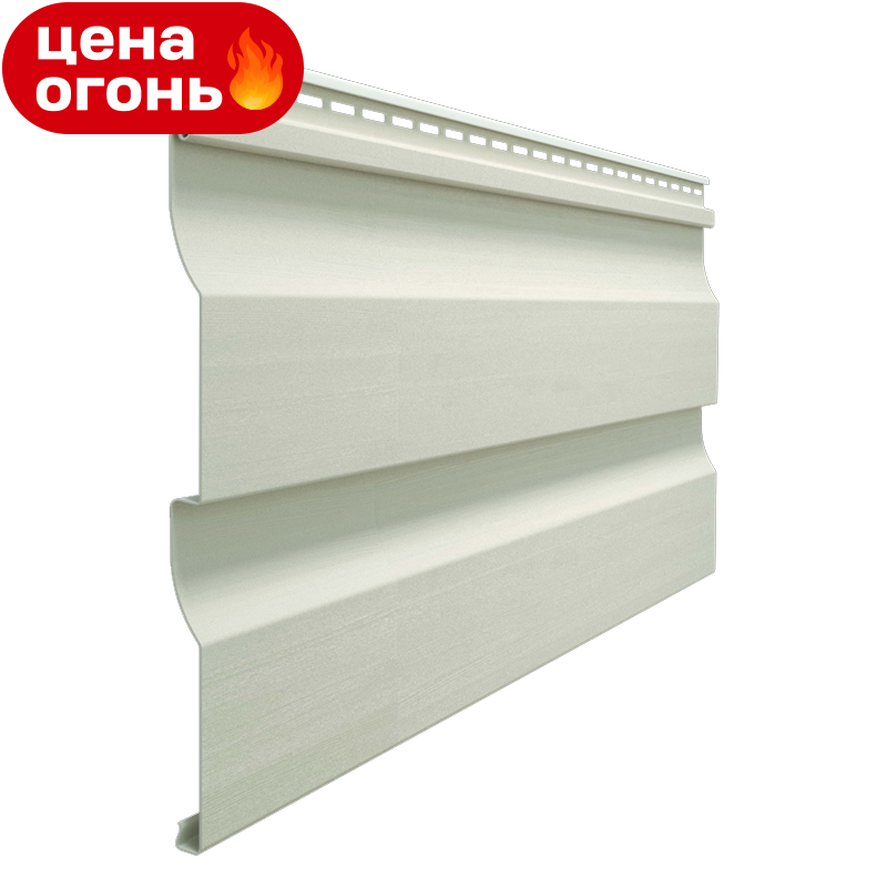 Сайдинг Docke PREMIUM D4,5D Сливки 3600 мм