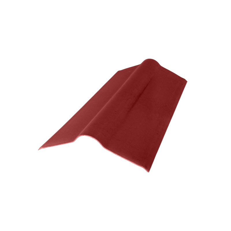 Конек Ондулин Смарт Красный 1000x500 мм