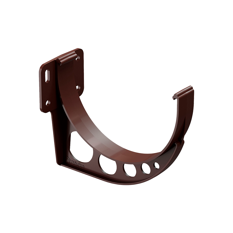 Кронштейн желоба карнизный Docke STANDARD D120 Темно-коричневый RAL8019