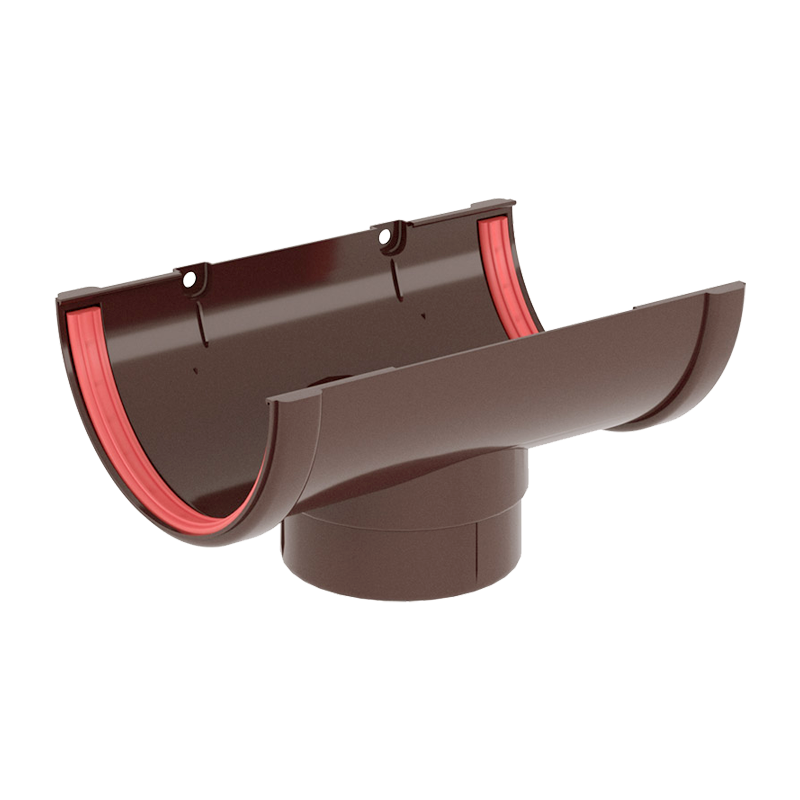 Воронка выпускная Grand Line ПВХ Классика D120 Шоколад RAL8017