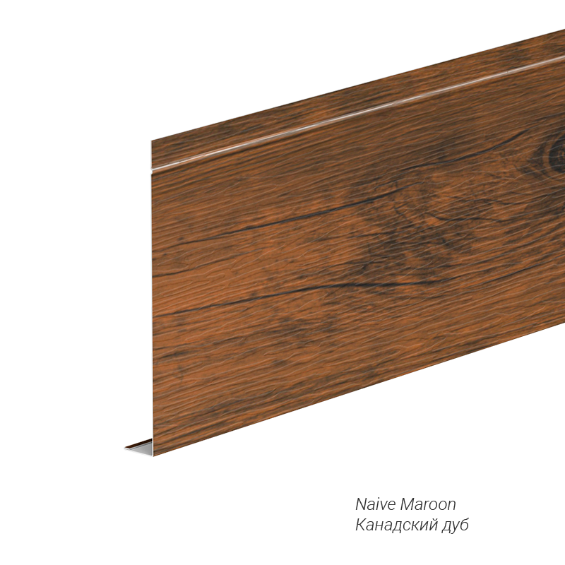 L-профиль 150 мм AquaSystem 0,5 мм покрытие Printech 2000 мм