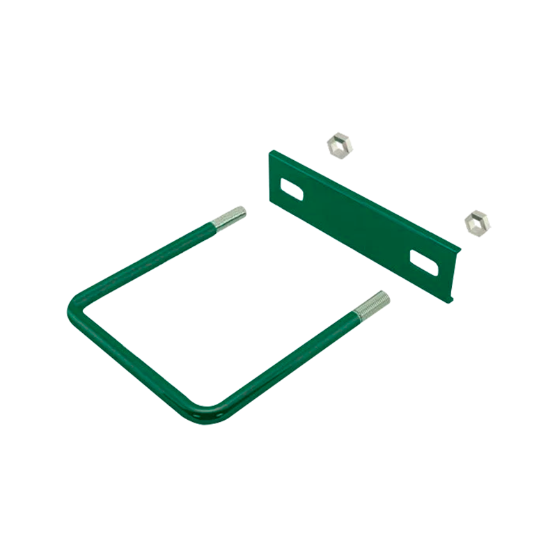 Хомут с планкой ПРОМ Супер Zn + ППК RAL заказ 80x80 мм со скидкой в Санкт-Петербурге