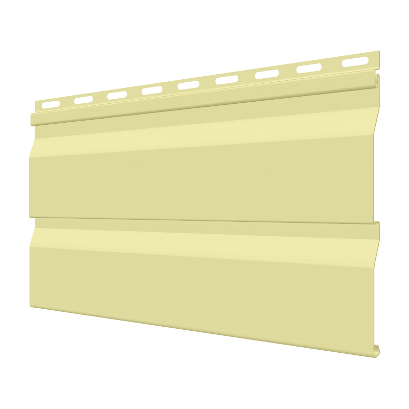 Сайдинг NoBrand Корабельный брус Лимонный 3660 мм