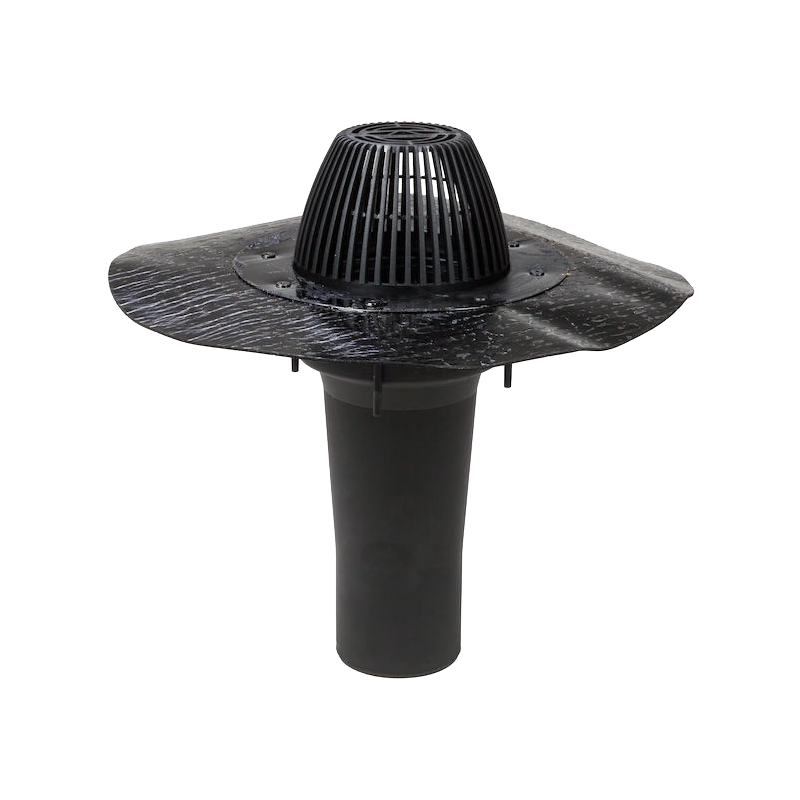 Воронка водосточная фланец битум АМ-090 Vilpe Черный