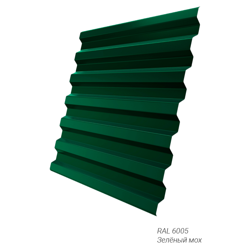 Профнастил Grand Line C21R 0,45 мм покрытие Полиэстер (PE) заказной цвет