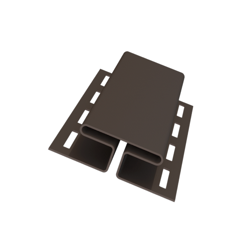 H-профиль NoBrand Универсальный Коричневый 3000 мм