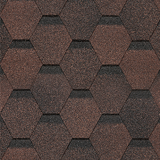 Шестигранник Коричневый